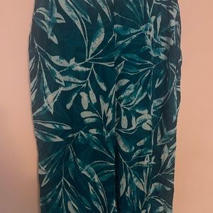 Kaari Blue Teal Pants Size Medium